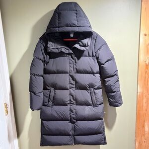 Duluth Trading Company, Women’s Duck-down Ruffer Puffer Arctic Down Long Coat M